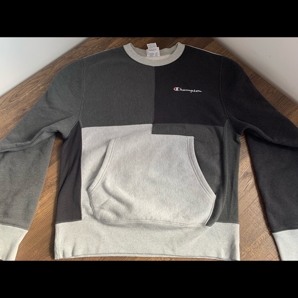 Champion Reverse Weave Colour Block Crewneck - Picture 3 of 3